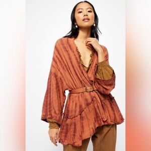 Free People Tie-Dye Kimono